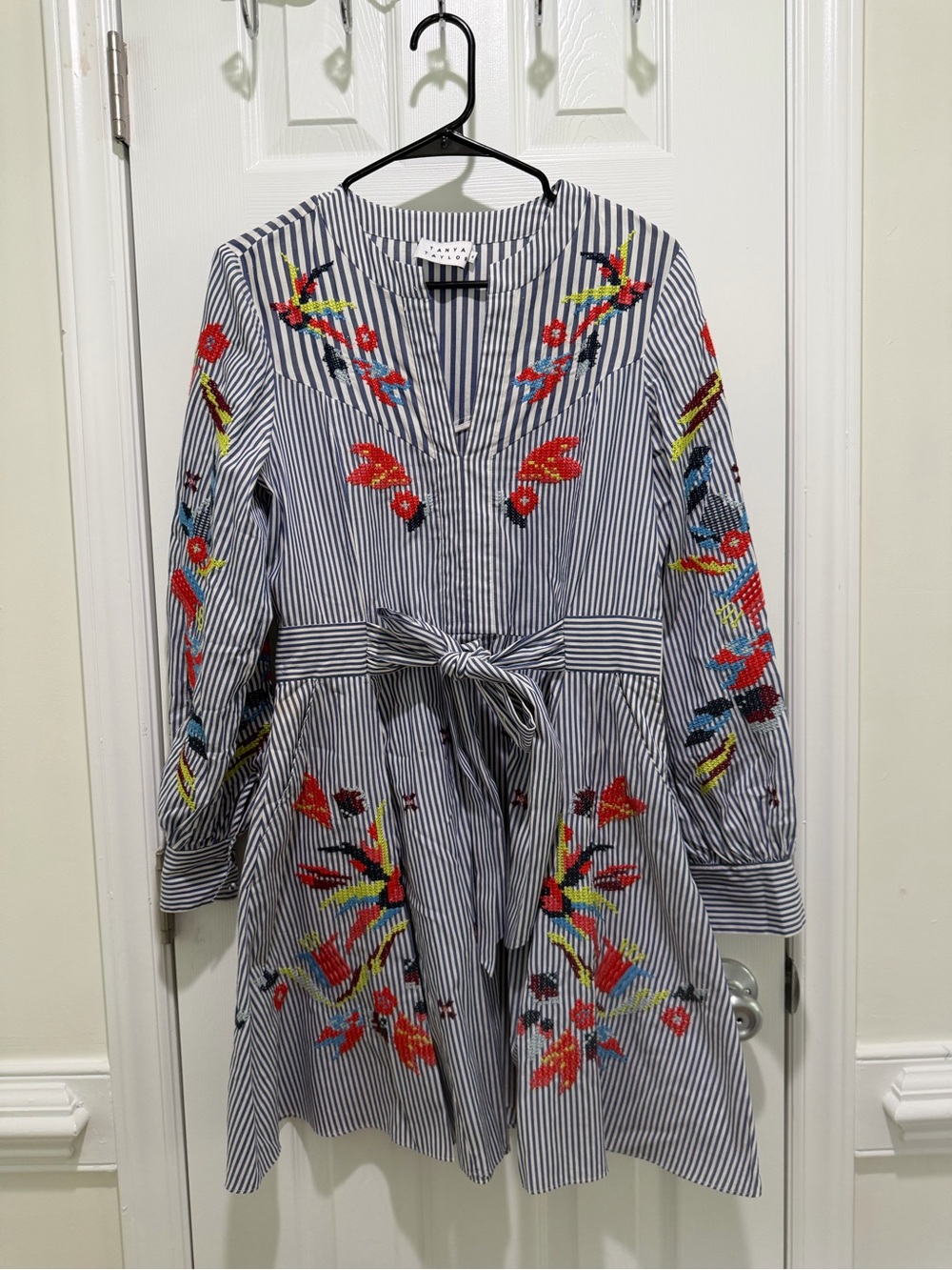 Tanya Taylor Caro Embroidered Dress - Picture 2 of 16